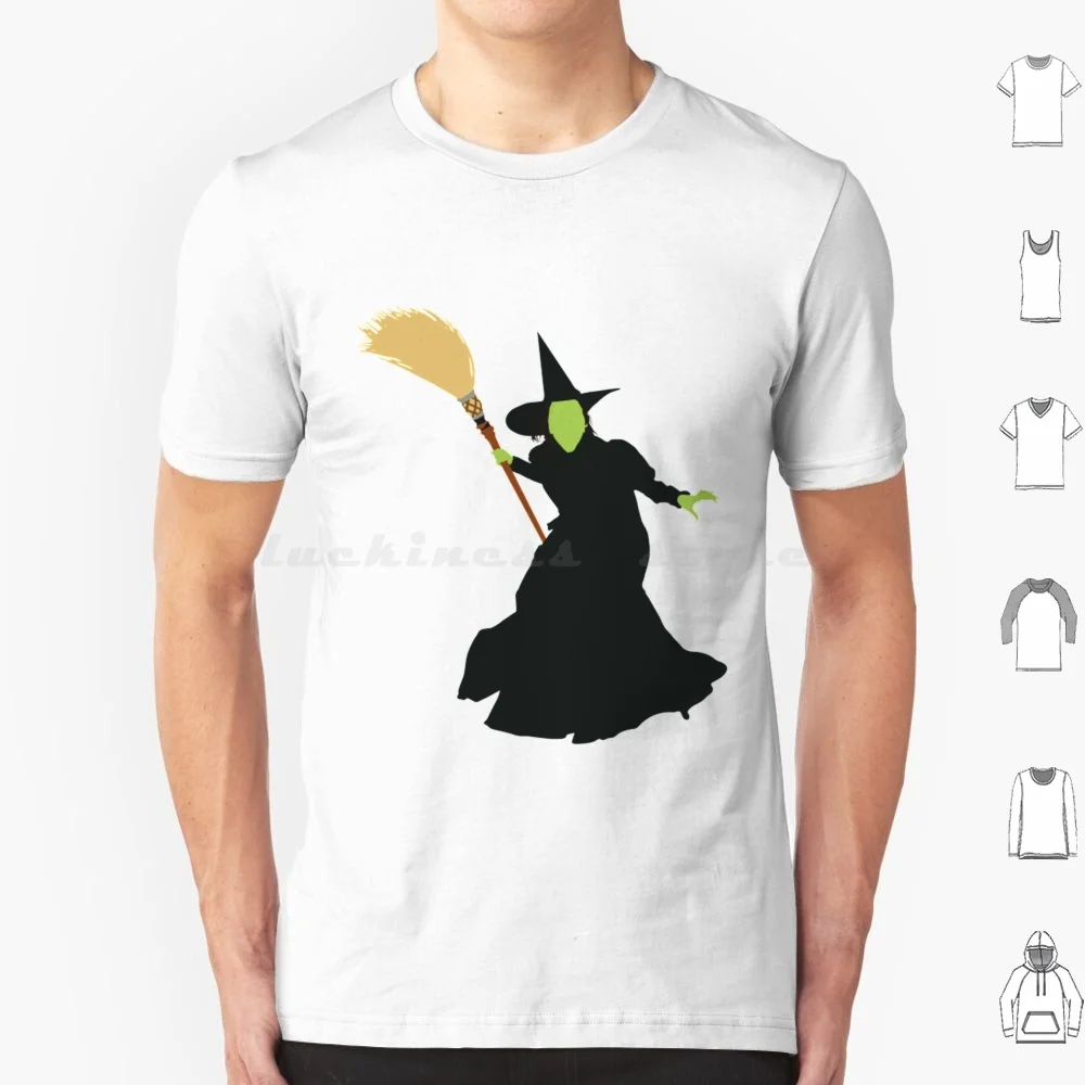 Wicked Witch T Shirt Cotton Men Women DIY Print Oz Dorothy Wicked Toto Wizard Wicked Witch Glinda Tinman Dorothy Gale Emerald