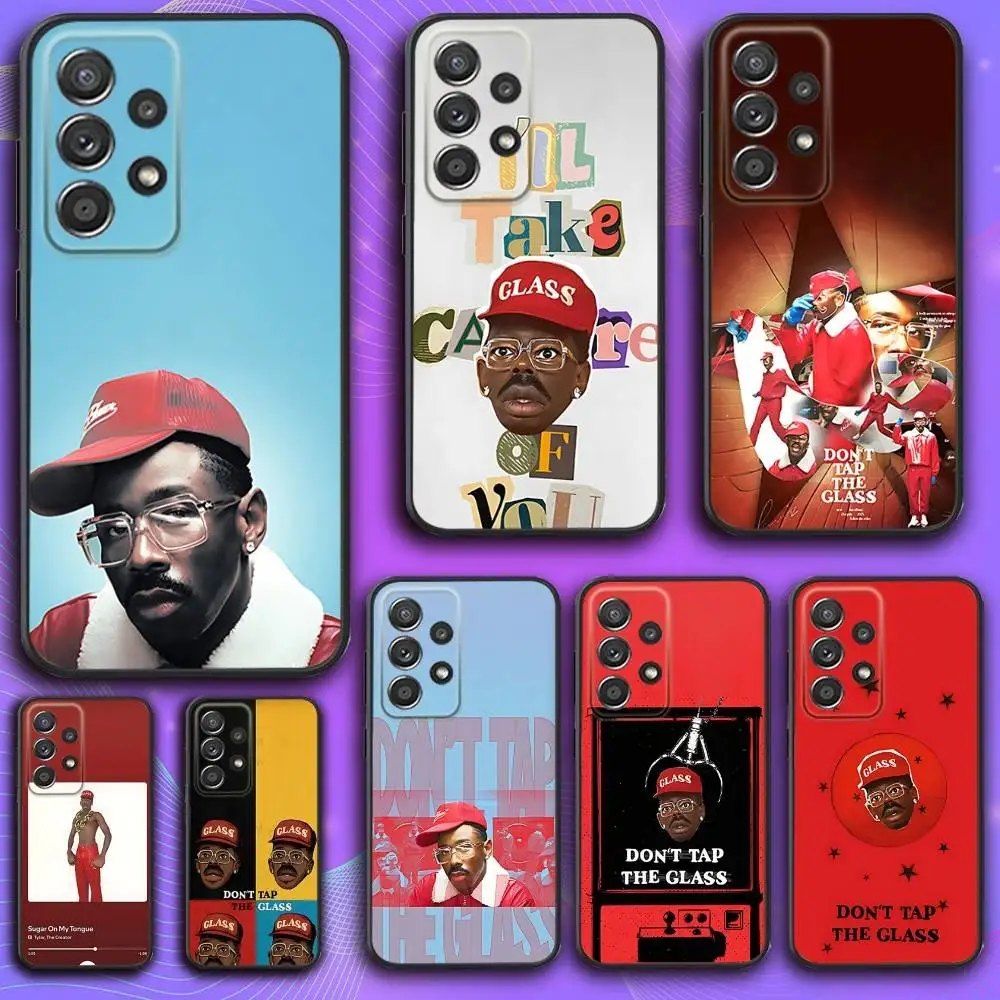 

DONT TAP THE GLASS T-Tyler Phone Case For Samsung S 25,24,23,22,30,21,10,9,Ultra,Plus,Lite,FE,4,5 G Soft Black Case