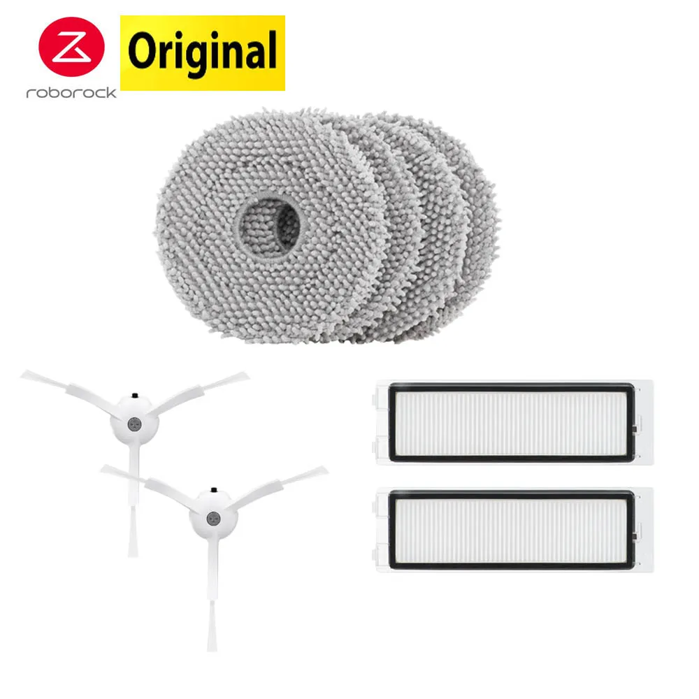 Originele Roborock Q Revo Accessoires Stofzak Zijborstel Wasbaar Filter Mop Doek Hoofdborstel van Roborock Q Revo Stofzuiger