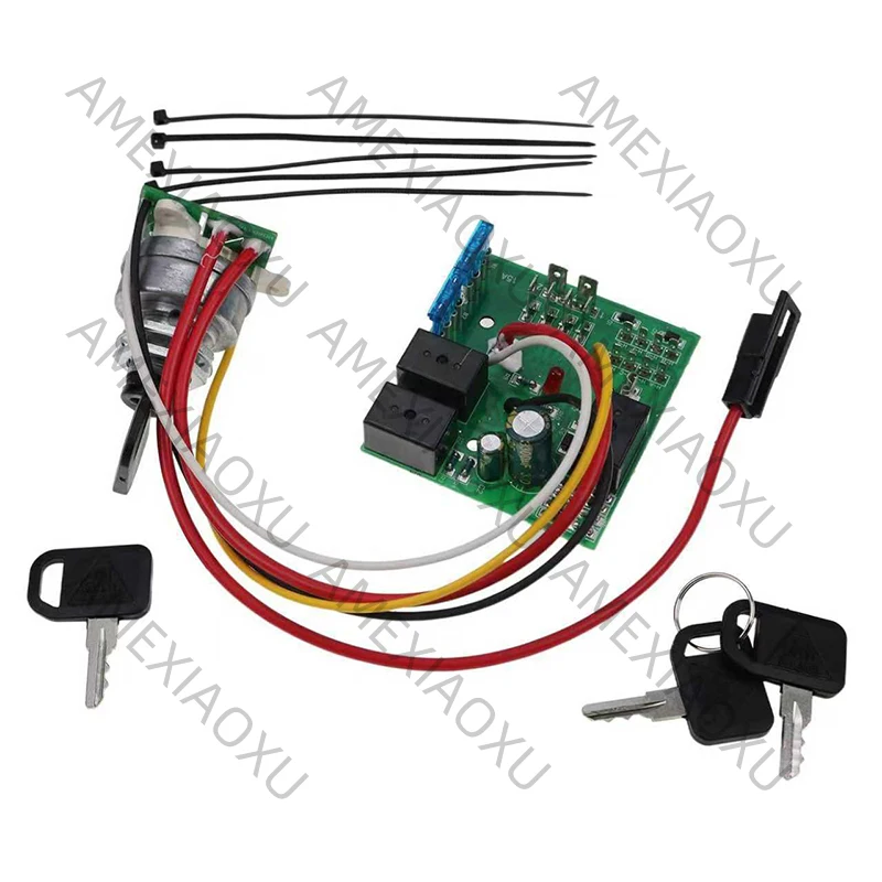 

For John Deere Models Ignition Switch Module w/keys Kit AM132500 AM132500U AUC15330 AMEXIAOXU
