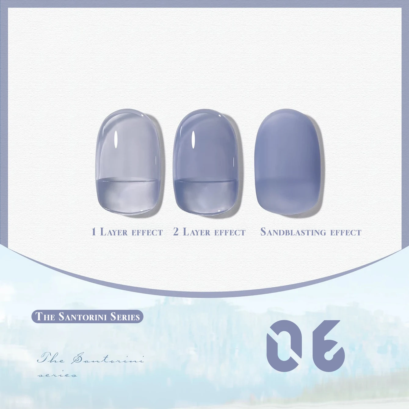 MIANEL 1-12 個 12 ミリリットル春サントリーニ島シリーズジェルネイルポリッシュ 2025 新しい人気オンラインアイスブルーマニキュアブルー爪グリーン爪