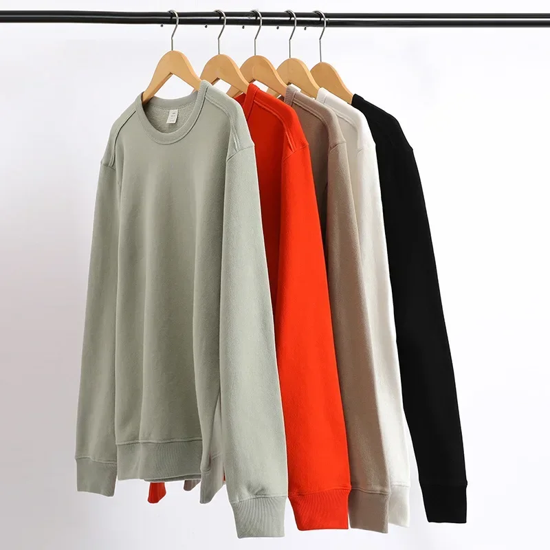 Cotton Fabric Fashion Long Sleeve Basic Man Hoodies Autumn Korean Sweatshirt Male Sweatshirts Men Oversized Hoodie for Boys 2xl