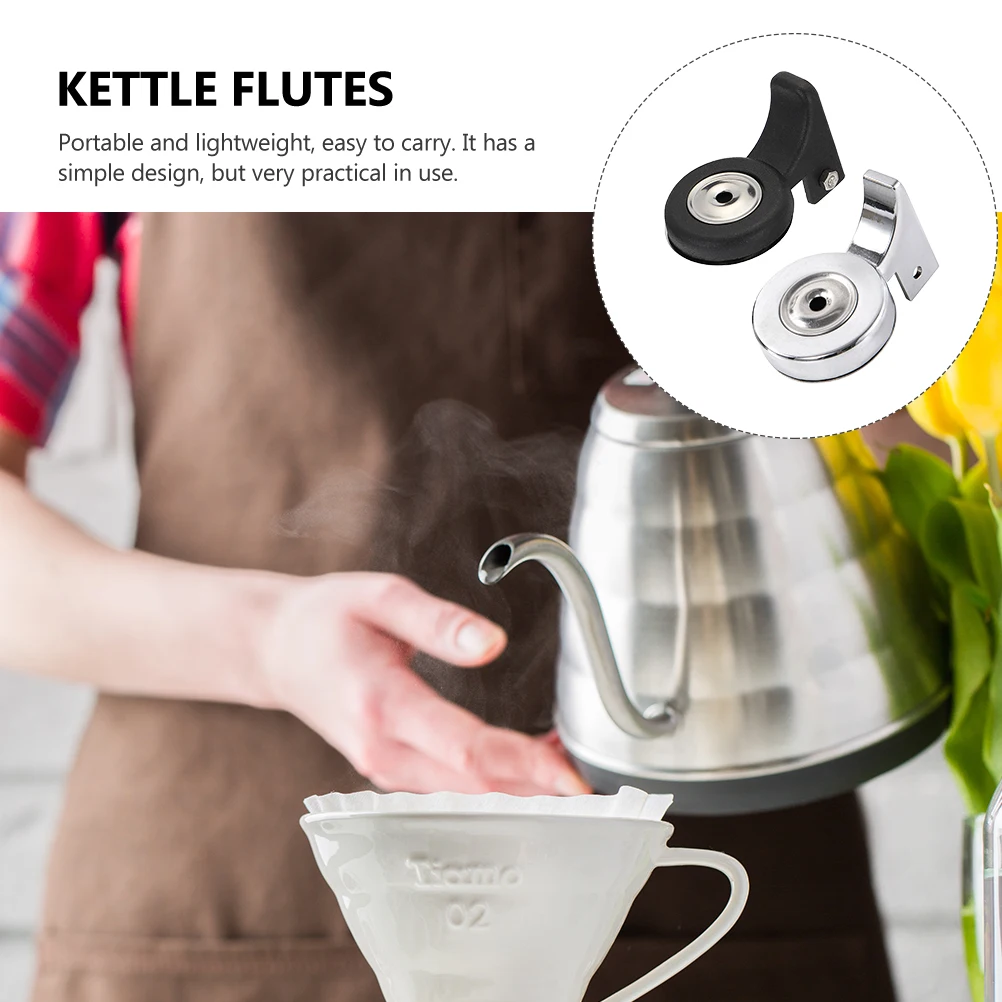 

2pcs Stainless Steel Whistling Flutes Replacement For Kitchen Boiling Pots Kettle Pipes Whistling Kettle Flutes