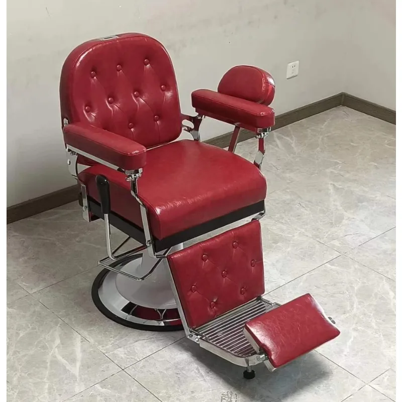 Beauty Salon Couch Reclining Chairs Hairstylist Rotating Desk Chair Spa Comfortable Furniture Shampoo silla barberia Hair Stool