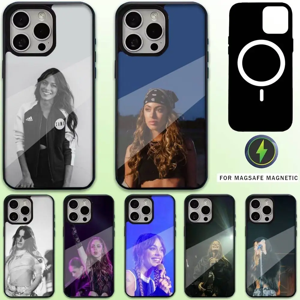 

T-Tini S-Stoessel Singer Phone Case For iPhone17,16,15,14,13,12,11 Plus,Pro Max Magnetic Magsafe Wireless Charging