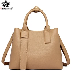 Bolsas de moda para mulheres bolsa de mão de couro macio sacos de ombro de luxo designer grande tote senhoras crossbody saco do mensageiro feminino