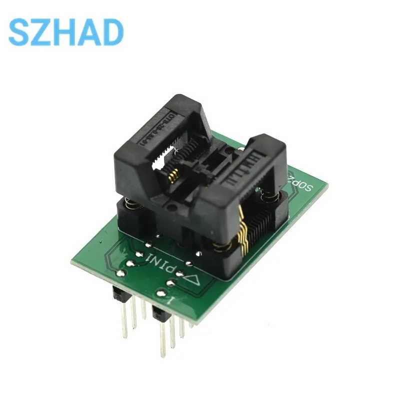 1PCS Top Quality Chip programmer SSOP8 (28) -0.65 adapter socke t to DIP20 and DIP8 ots8 (28) -0.65-01