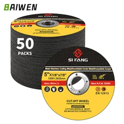 5-50Pcs 125mm Metal Cutting Disc Anngle Grinder Grinding Wheels For Stainless Steel Cut Off Wheel Reinforced Resin Cutting Blade