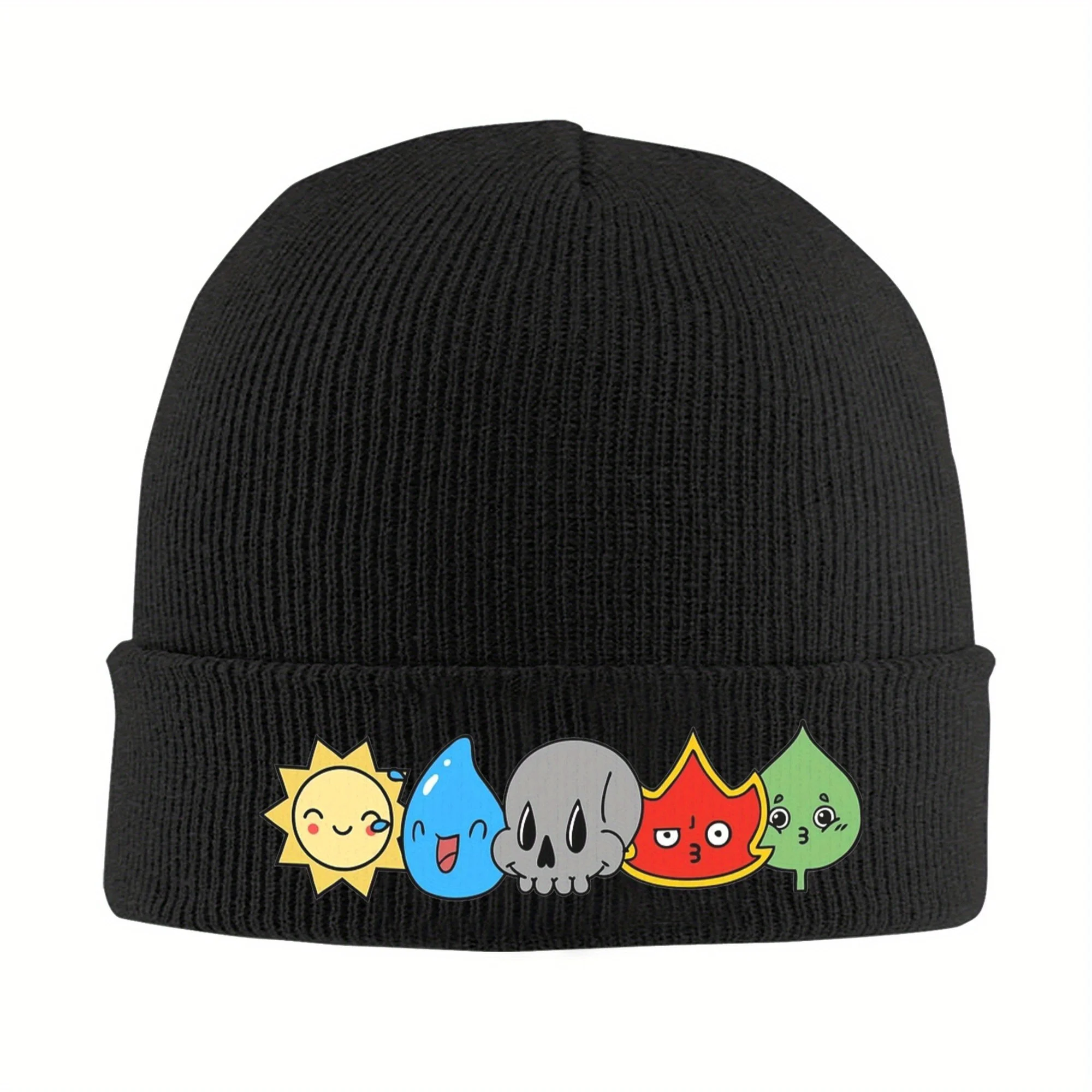 Juegos Mágicos Que Reúnen W.U.B.R.G MTG, Gorros de Otoño e Invierno, Gorros Tipo Skullies, Gorros de Esquí para Mujer y Hombre, Gorro de Punto