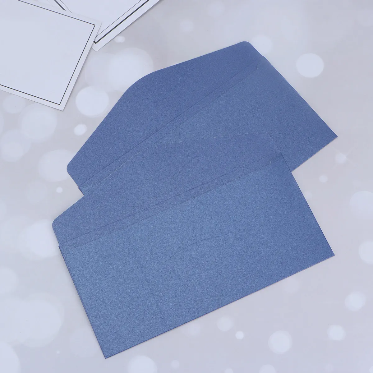 

20Pcs Paper Invitation Envelopes Elegant Minimalist Design for Wedding Graduation Business Valentine Anniversary Events Blank