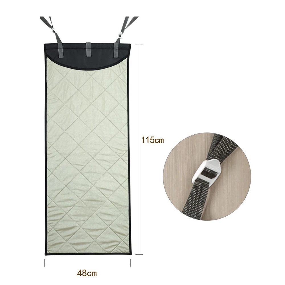 Garment Steaming Shield Door for steamer Pad Foldable Compact Size Quick Installation Setup Heat Resistant Clothes Pad