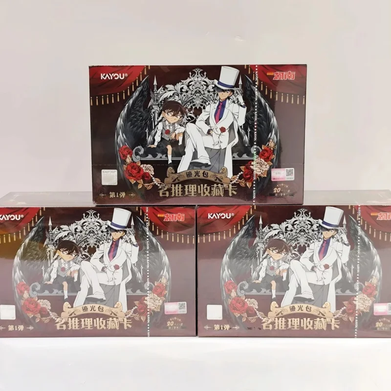 

Kayou Detective Conan Reasoning Collectible Trading Cards Genuine Official First Wave Glow Pack Anime For Collection Hobby