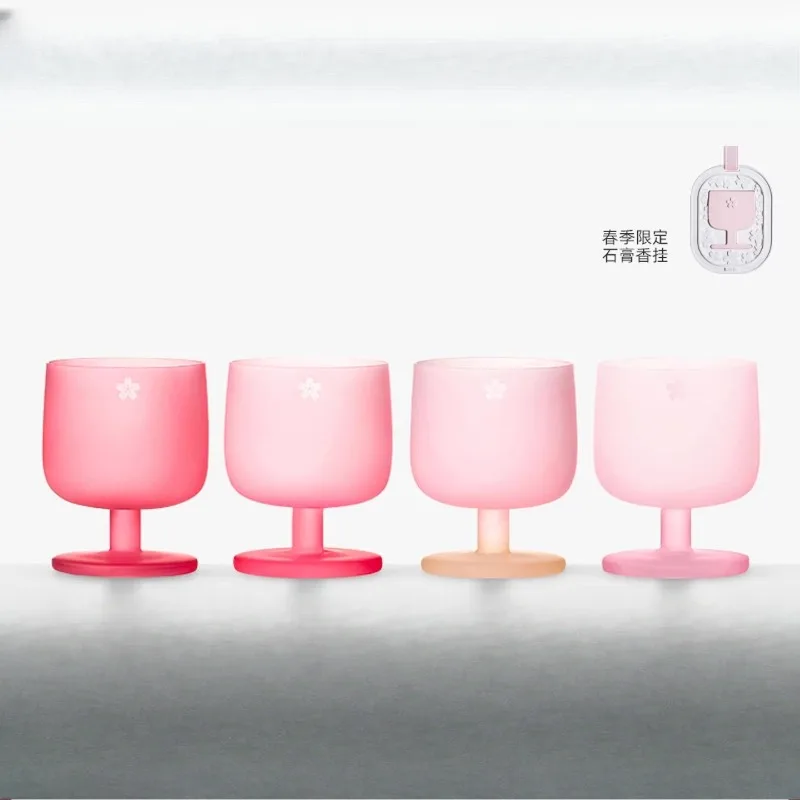 Candy cherry solid color water cup simple high value birthday gift lead-free glass Internet celebrity new cocktail cup