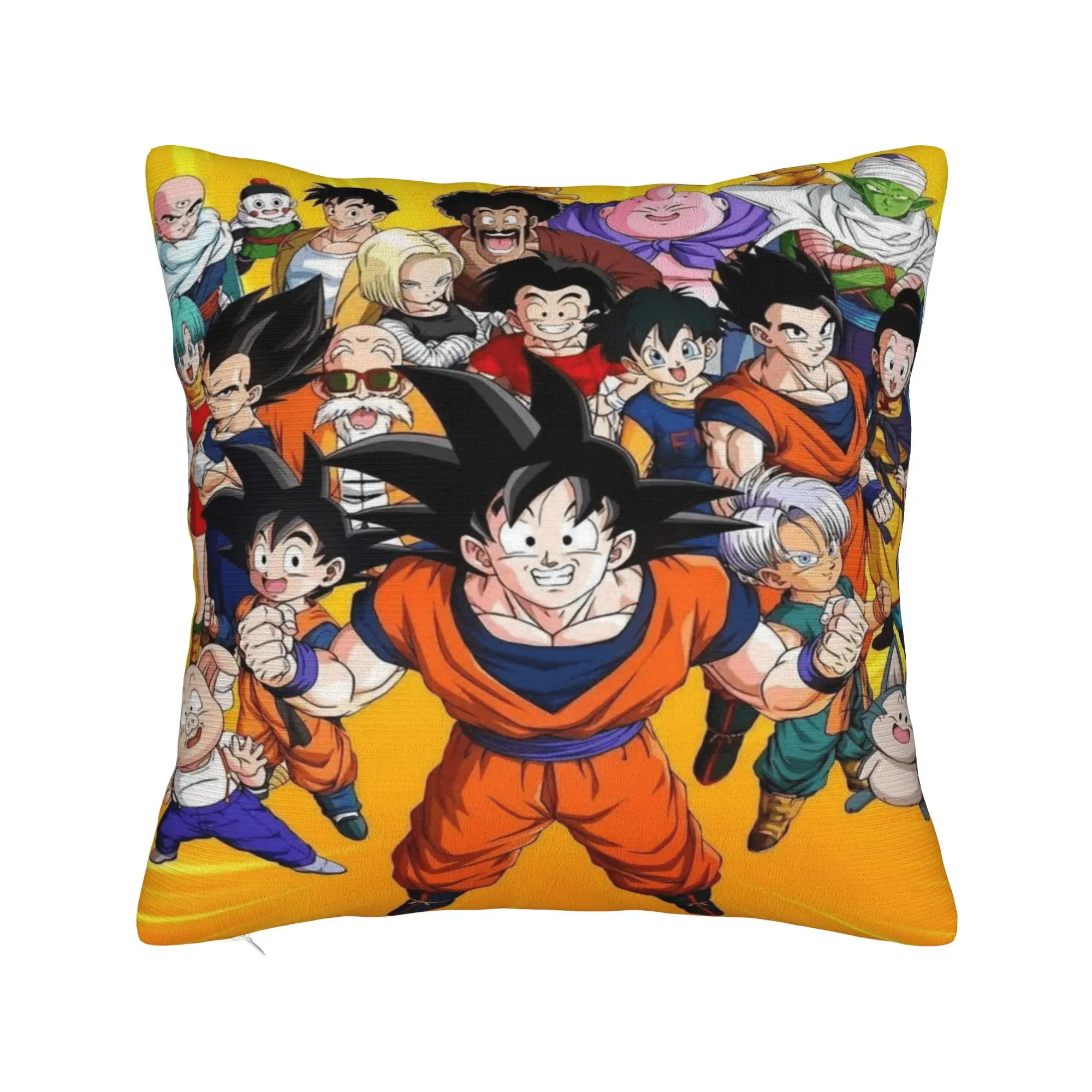 D-Dragon Anime Pillowcases  Kawaii Pillow Case For Sofa Home Decoration Comfy Pillow Cover