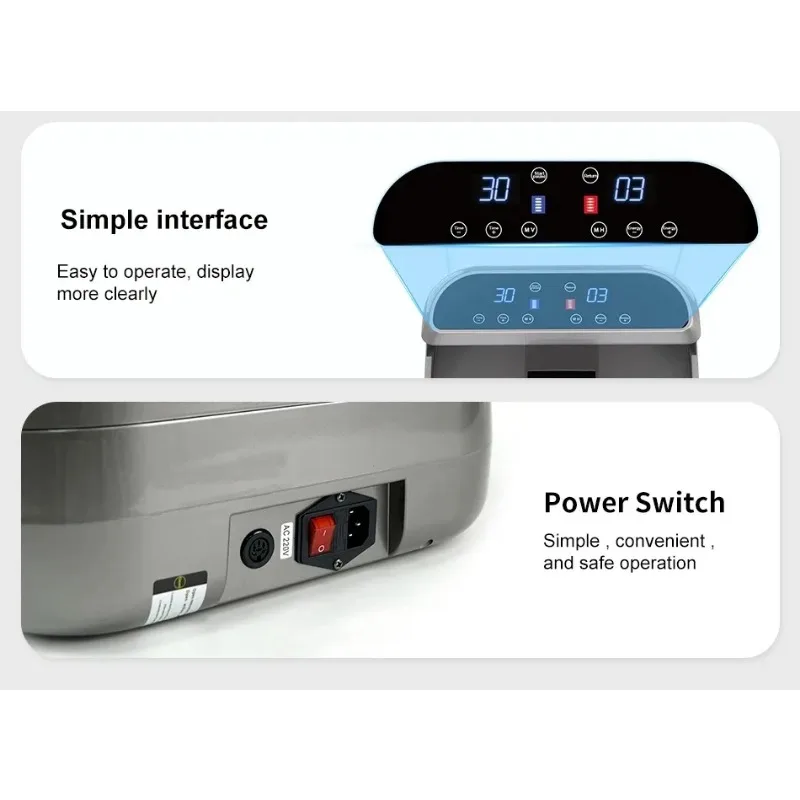 جهاز تدليك القدم المموج من تيرا P90 تيراهيرتز، أداة رنين طاقة الخلية PEMF للصحة