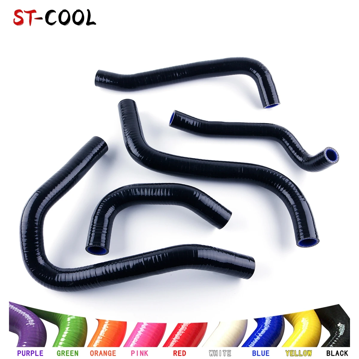 

FOR HONDA CBR1100XX CBR 1100 XX 2001 2002 2003 Radiator Hoses Kit Silicone Tube Piping 5Pcs 10 Colors