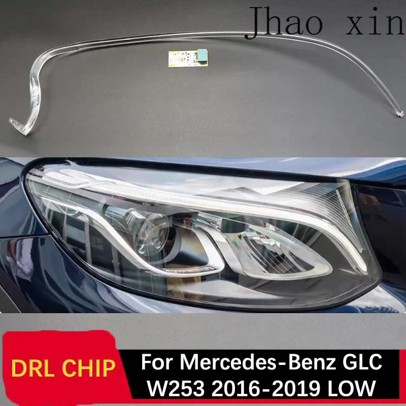 

Lamp Tube Car Daytime Light DRL CHIP for Mercedes-Benz GLC W253 Ballast White Light Module 2016-2019 LOW Angel Eye Circuit Board