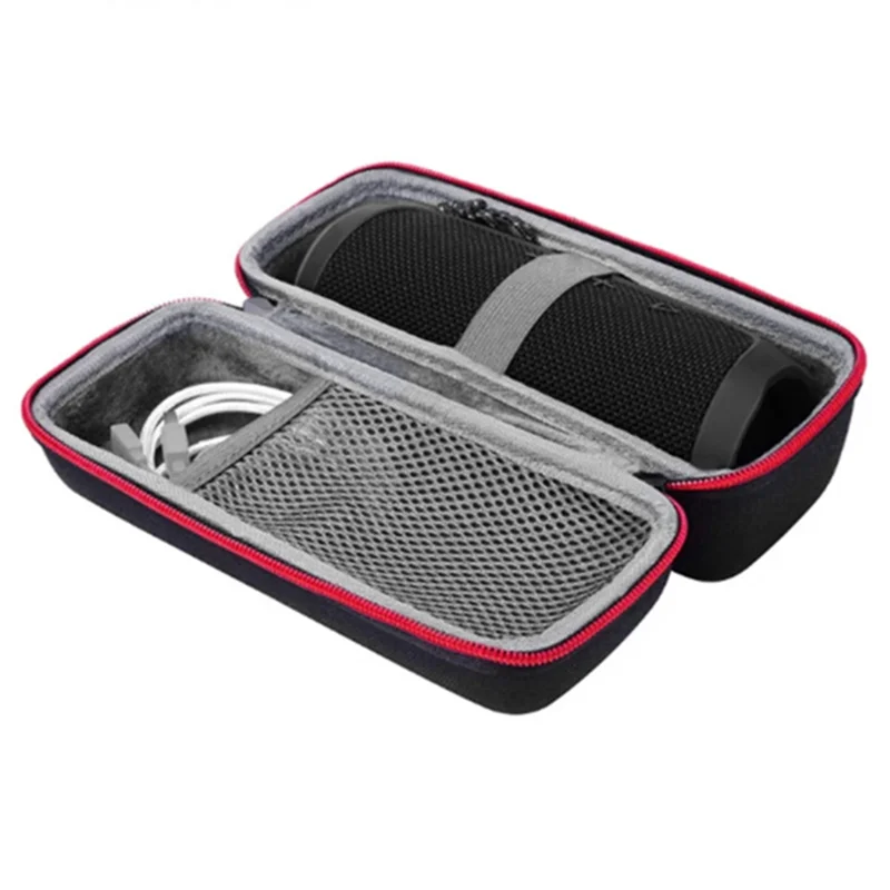 N75R-Portable Speaker Carry Case For  Flip 4 Waterproof Hard Shell Travel Protective Storage Bag
