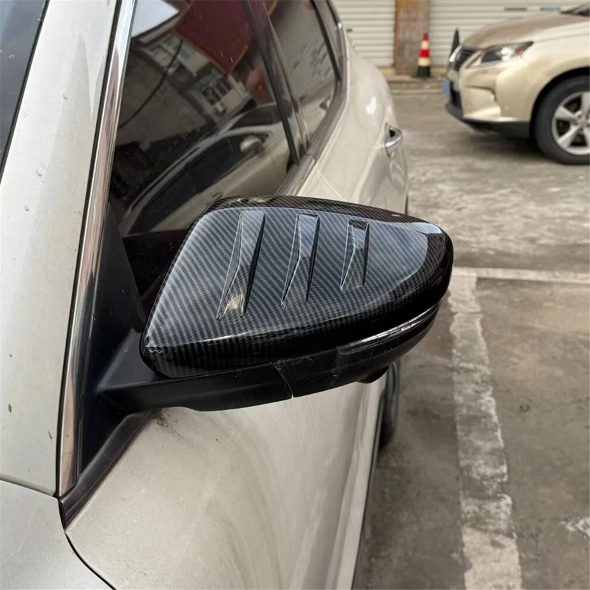 

Прочная крышка зеркала заднего вида для автомобиля MG HS, чехол для бокового зеркала, накладка B