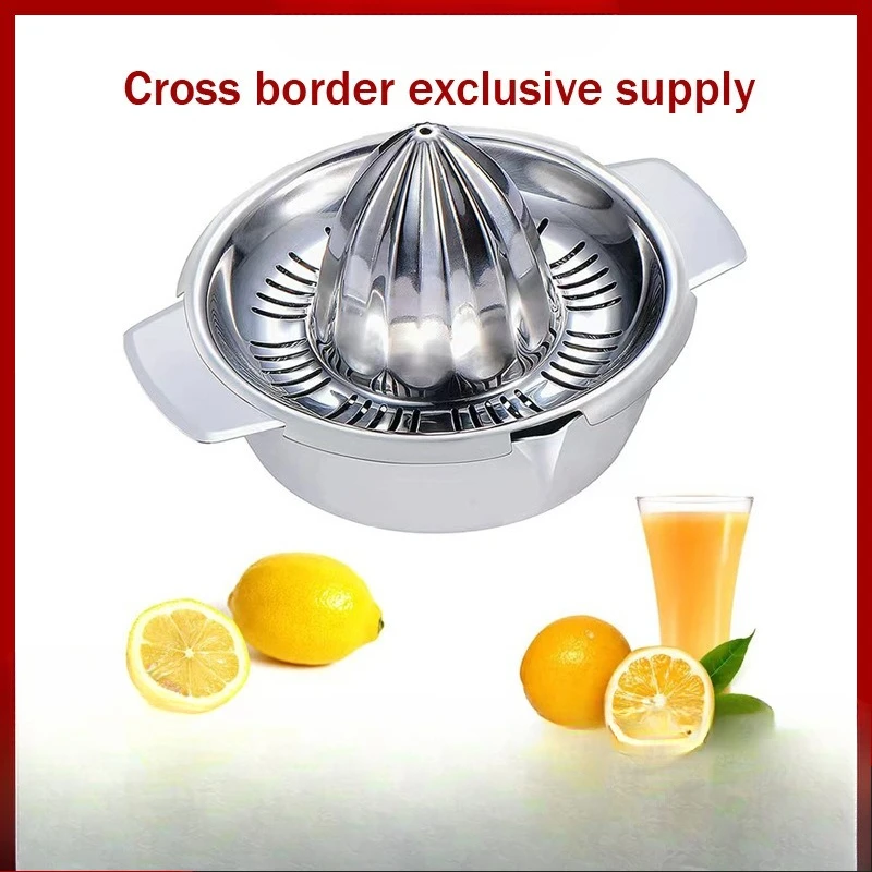 

Ручная соковыжималка из нержавеющей стали, подходит для фруктов, лимонов и апельсинов, ручного прессования, портативная соковыжималка.
