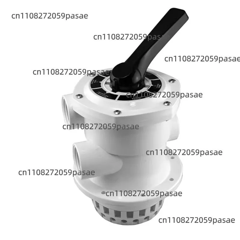 Swimming Pool Filter Sand Tank 6 Position Valve 2Inch Top Mount Valve Head Water Treatment Multi Port Valve Flange Connection