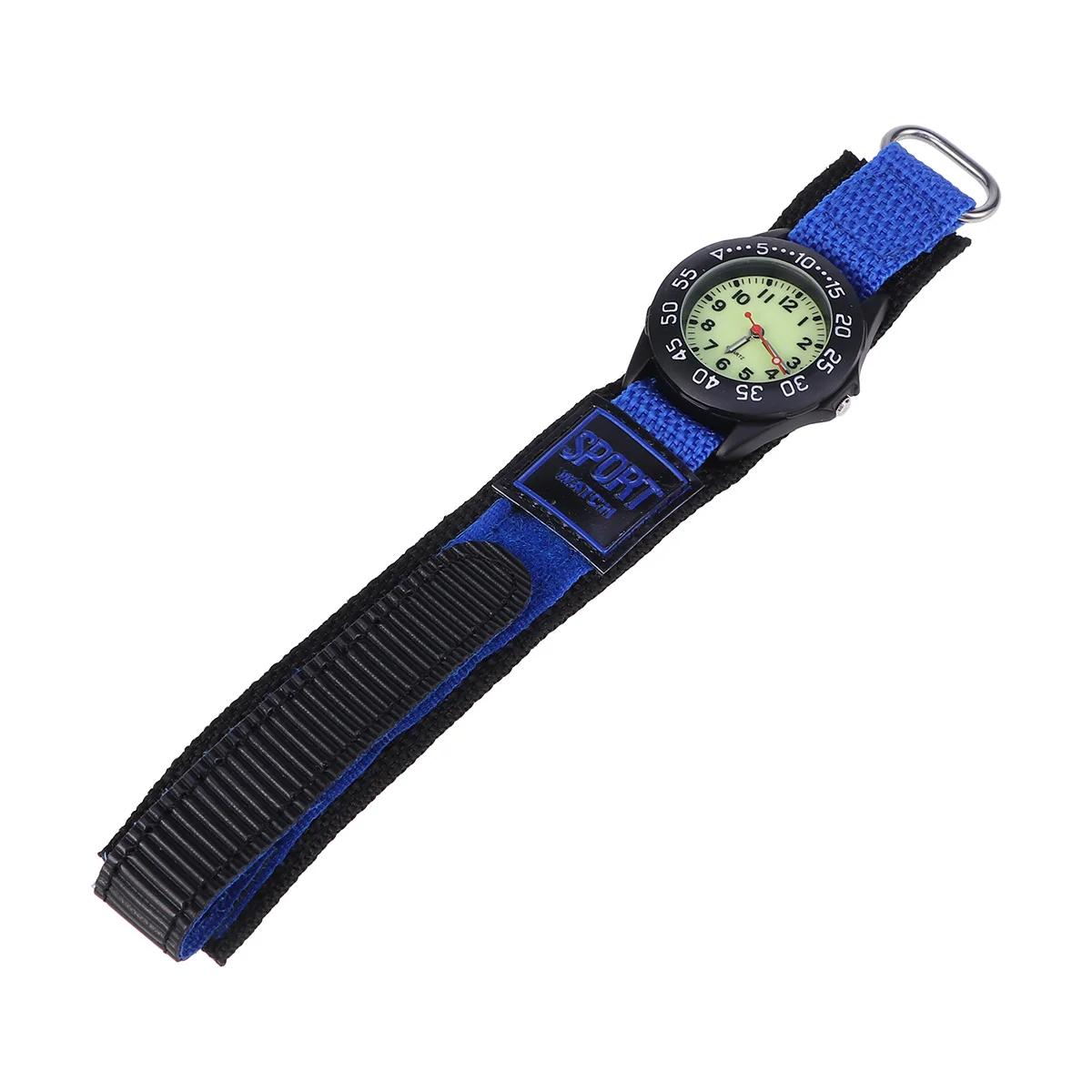 Stylish Nylon Blue Watch Comfortable Breathable Quartz Watch Gifts Birthday Party Waterproof