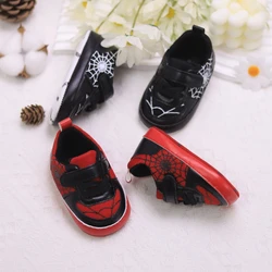 Cute Cartoon Comfortable Sneakers For Baby Boys, Lightweight Non Slip Walking Shoes For Daily Vacation Party Wear, All Seasons