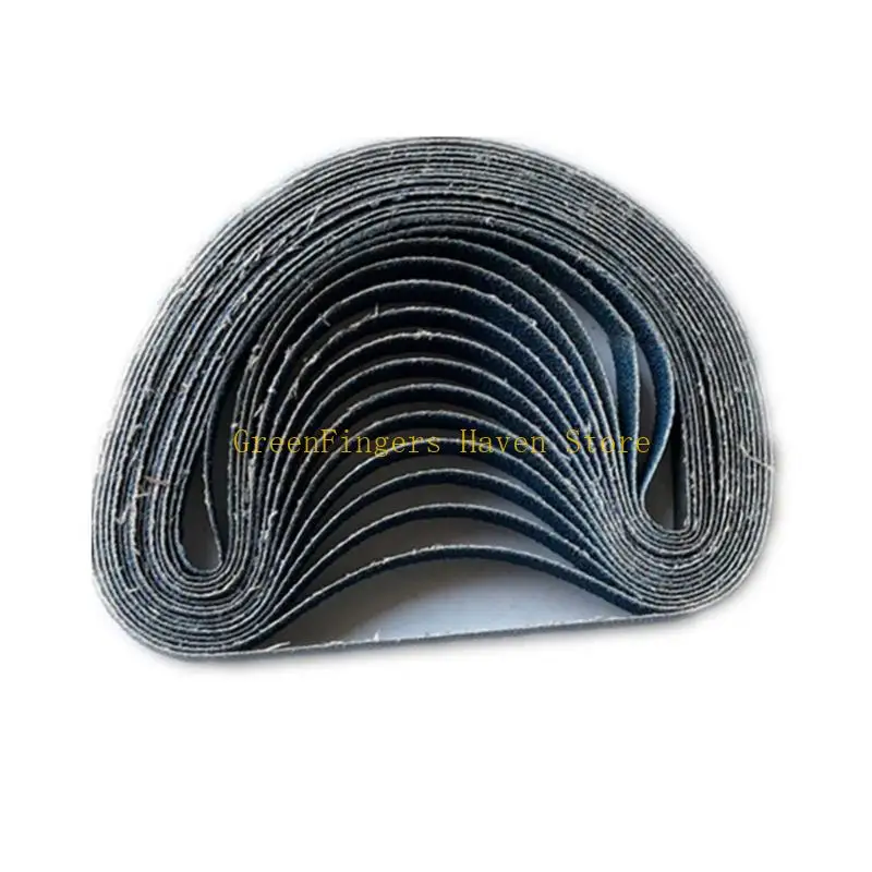 F68D 10PCS P40 Zirconia Sanding Belts 20mmx520mm Grinding Belt Designed For Long Lasting Performances On Multiple Surfaces