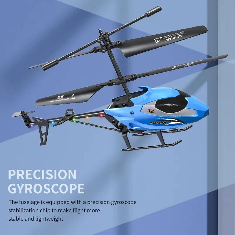 Remote Control Helicopter, Aircraft with Altitude Hold, One Key Take Off/Landing, 3.5 Channel, Gyro Stabilizer