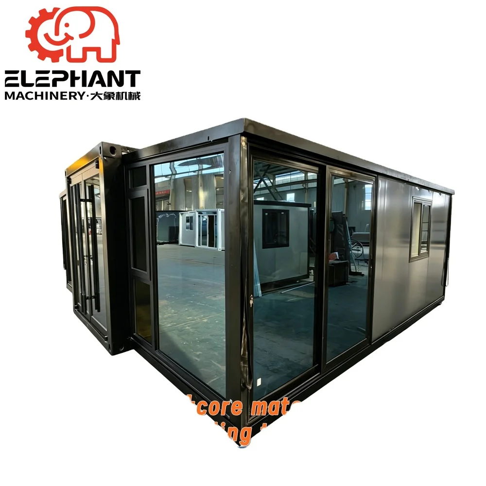 Waterproof Rustproof All Weather Use ISO Standard Shipping Container Prefab 40ft Expandable Container House
