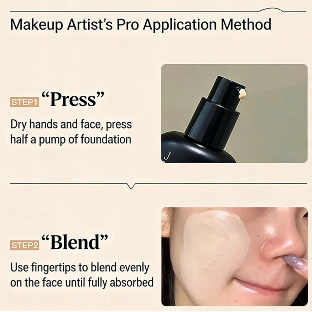 Podkład w płynie, korektor, naturalnie idealny wygląd twarzy, rozjaśnianie skóry, baza pod makijaż, wodoodporny, długotrwały podkład.