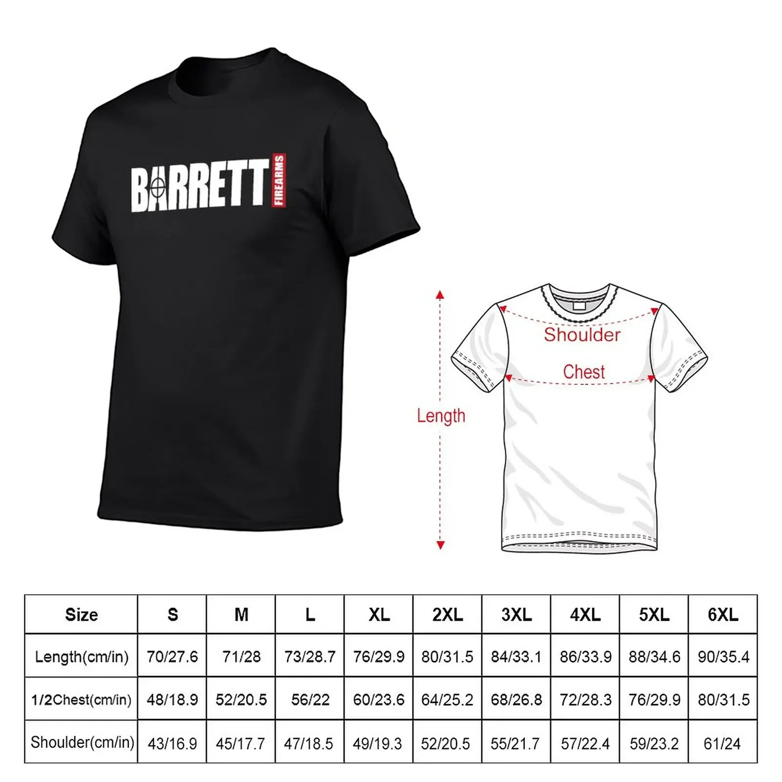 New Barrett T-Shirt funny t shirt summer clothes shirts graphic tees cute clothes mens white t shirts