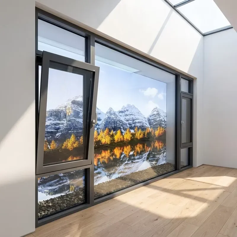 for Lukliving Storm Proof Sliding Tilt Rotating Window Energy Saving