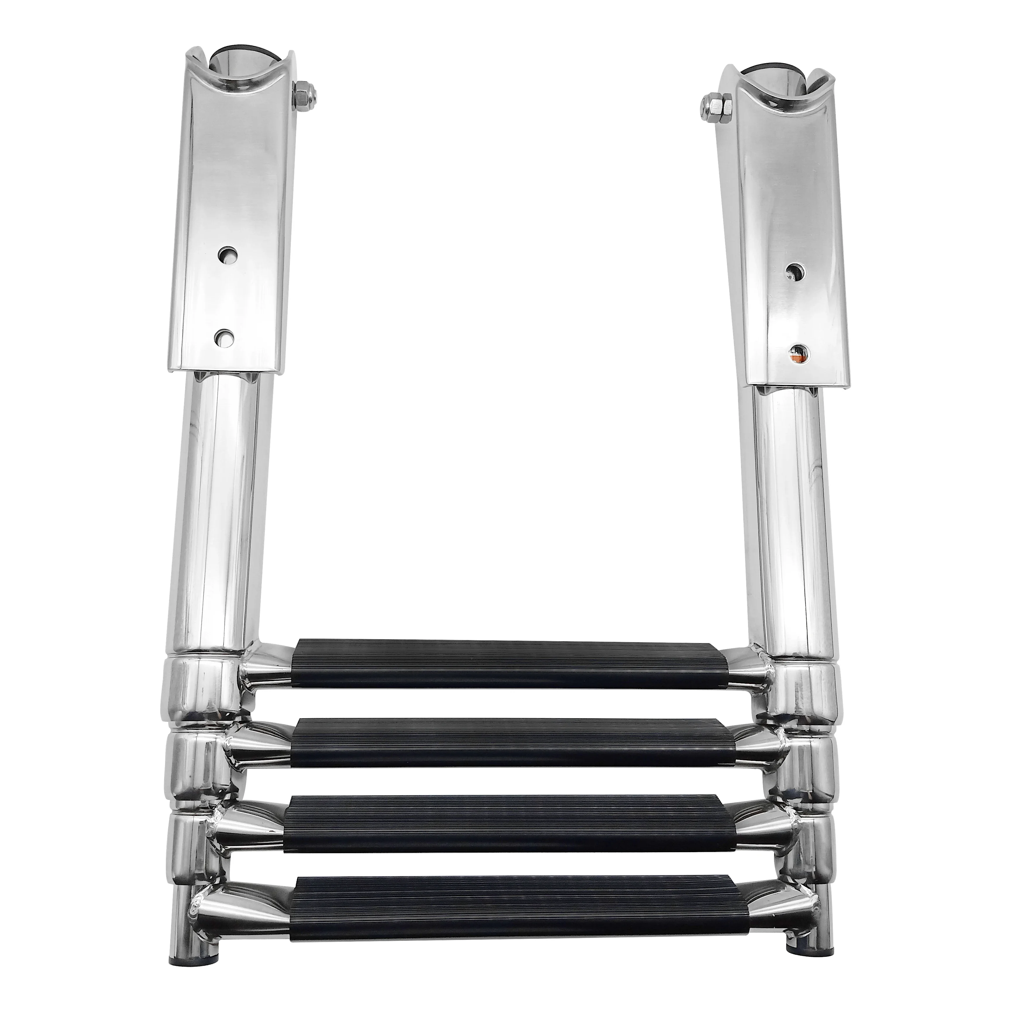 

Wholesale Stainless Steel Telescopic 4 Steps Folding Boat Ladder Marine Ladder For Boat Swimming