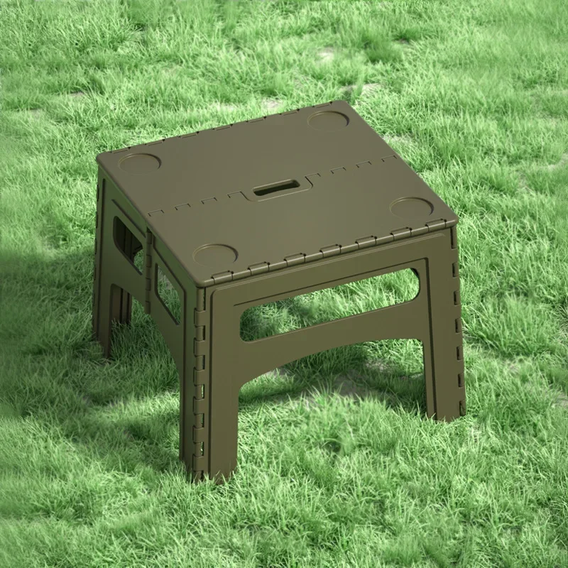 Folding Portable Outdoor Extended Plastic Camping Table Simple Daily Necessities Suitable Gatherings Games Exhibition IGT Tables image 6