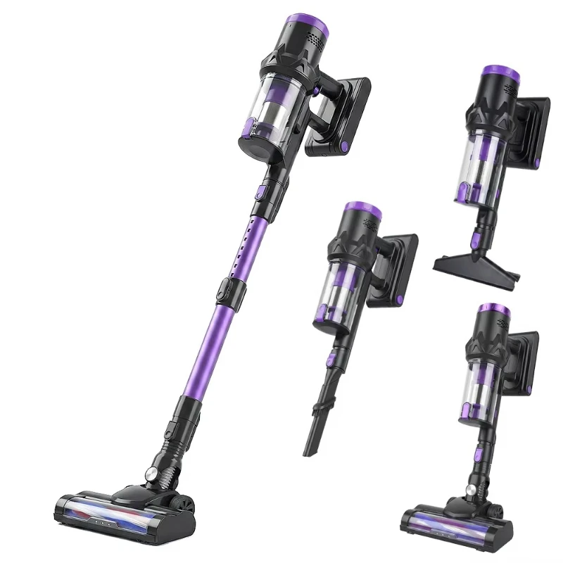 

Handheld Cyclone bagless electric rechargeable cordless vacuum cleaner for car and home mite removal