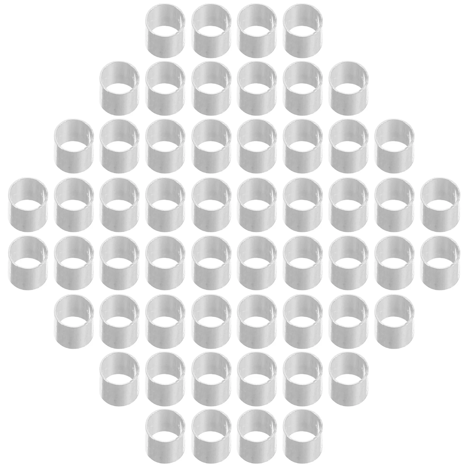 500 قطعة النحاس تجعيد أنبوب الخرز DIY بها بنفسك صنع المجوهرات سوار نهاية قبعات الحبل نهاية أنبوب اكسسوارات تجعيد الخرز لصنع المجوهرات