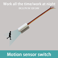 PIR Infrared Motion Sensor Switch DC 12V-24V Automatic Sensing Light for Indoor Outdoor LED custom