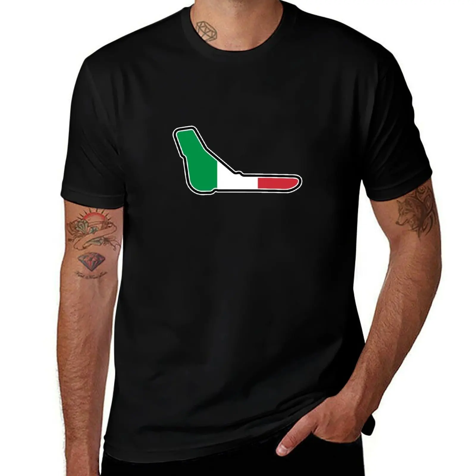 

Autodromo Nazionale Monza [flag] T-Shirt printed t shirts for man essential t shirt anime tshirt T-Shirt