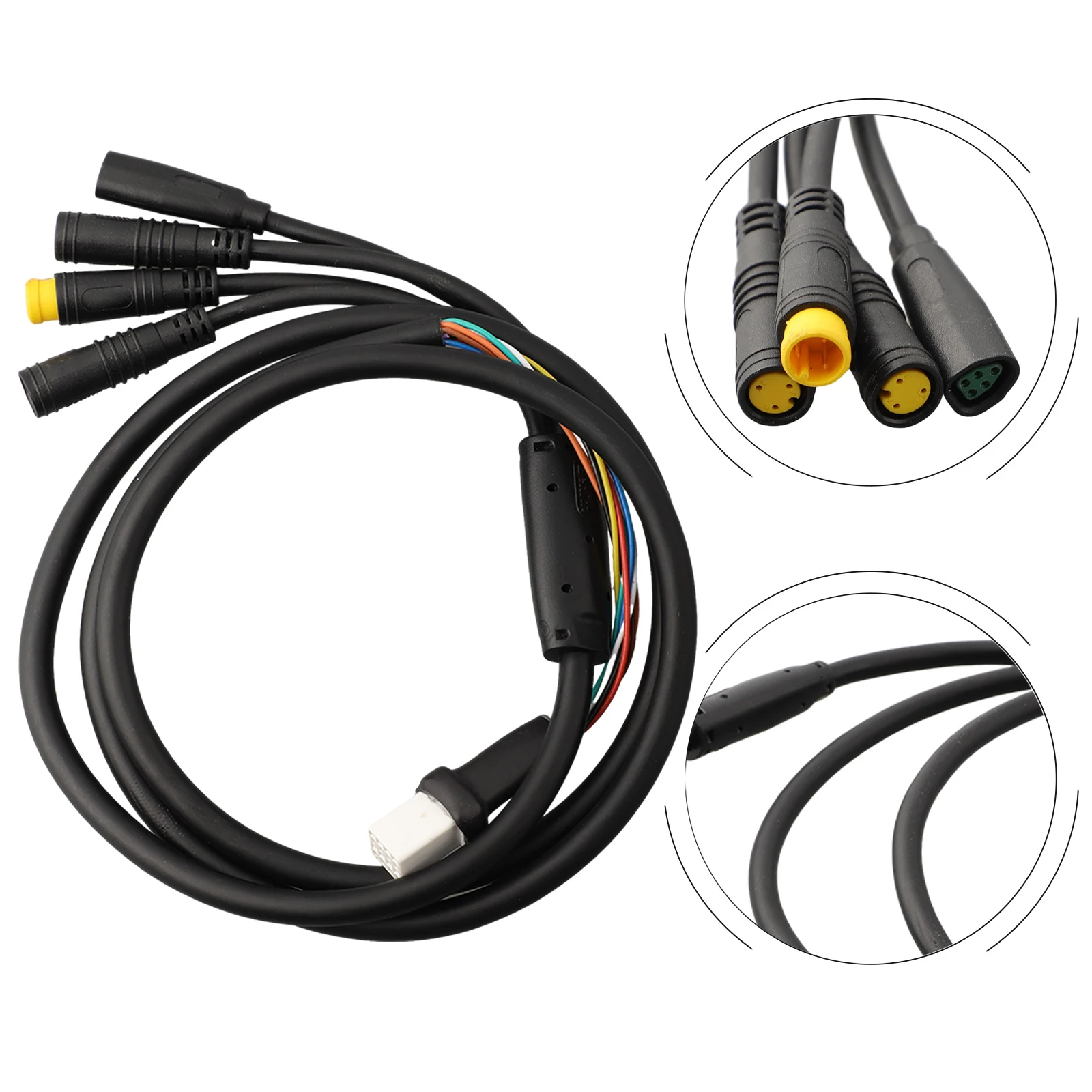 

For Bafang M300 E-bike Motor Cable Electric Bicycle Cable E-bike Connectivity Bicycle Light Connector CAN Protocol Compatibility