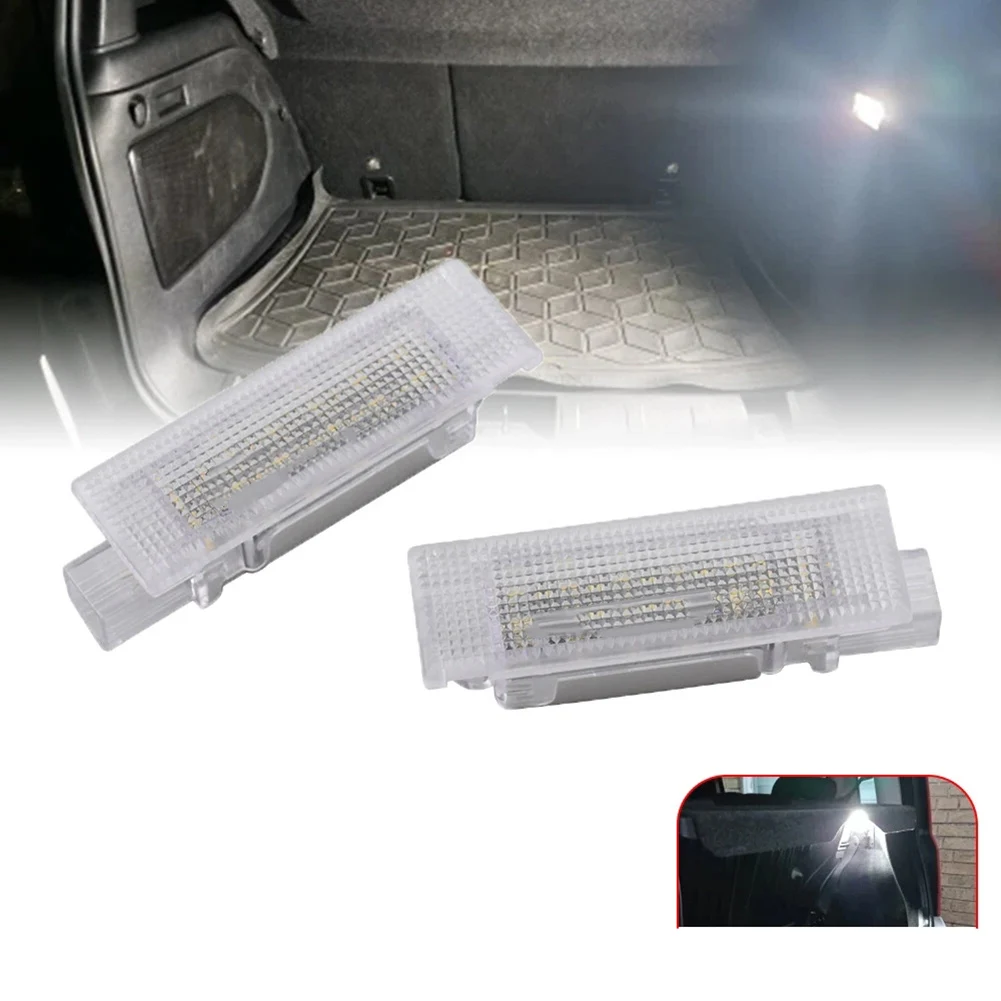 Car Trunk Lighting Trunk Boot Lamps High Reliability Trunk Lamps For Fiat White Perfect Match Easy Installation