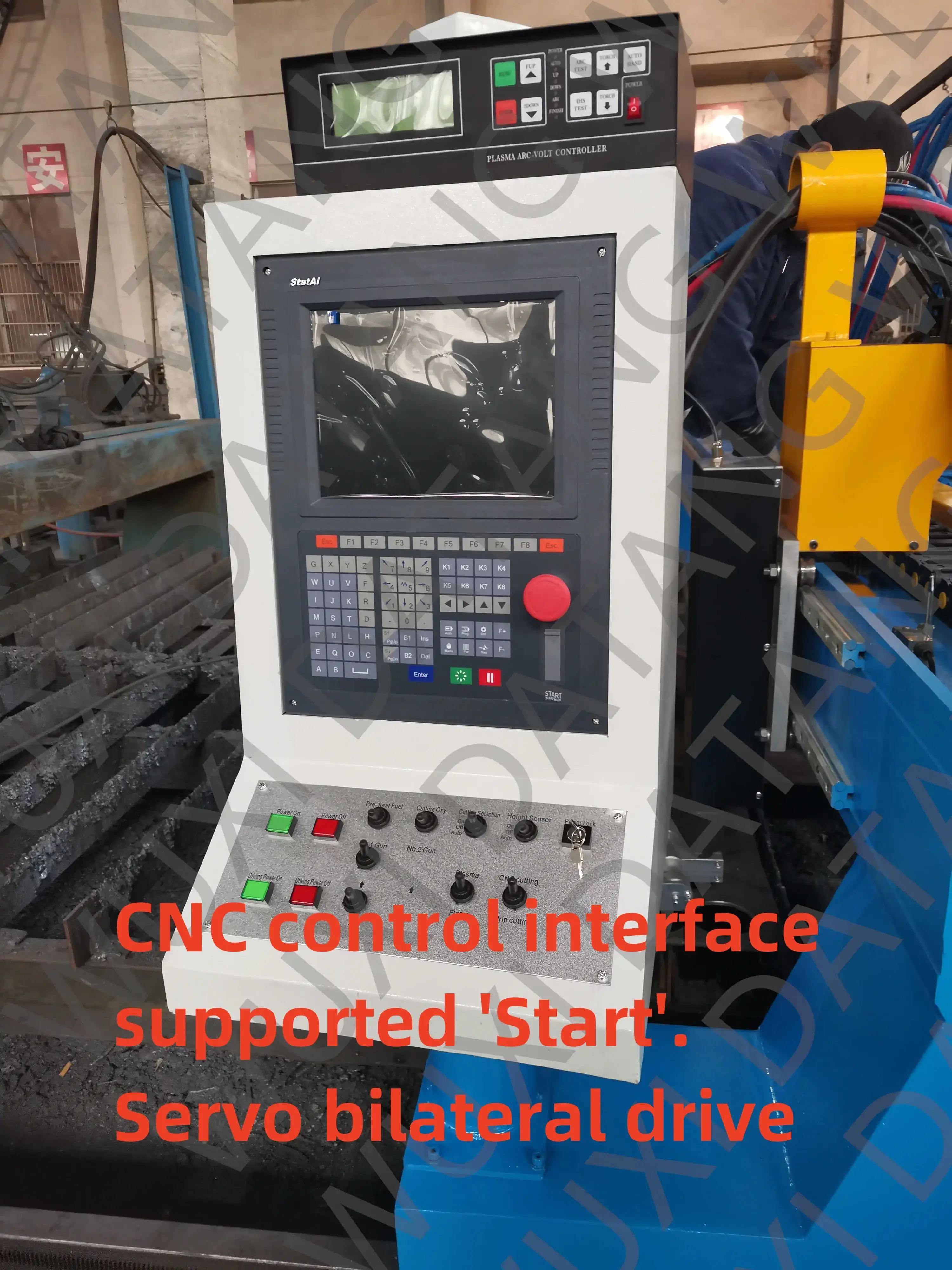 Hot New Arriving Horizontal Automatic Welding Robot Pressure Pipe Tube Tank Flange Welding Machine With PLC Producing Equipment