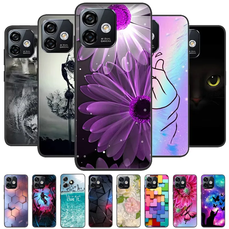 for Ulefone Note 18 Ultra Case Soft TPU Silicone Phone Covers for Ulefone Note18 Pro Case 6.78" Bumper Shockproof Coque Cover