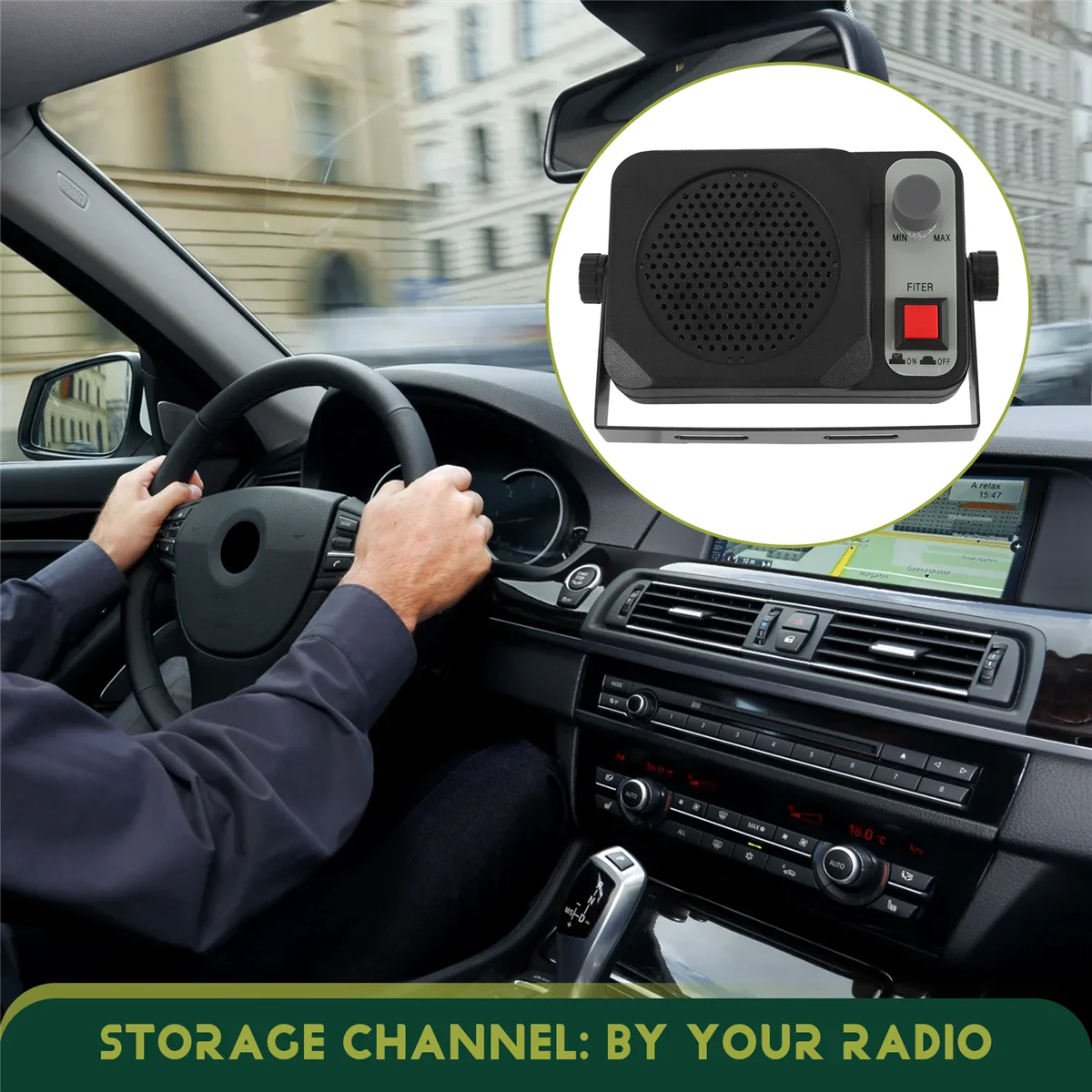 Nuovo TS-650 Mini Altoparlante Esterno ts650 Per Yaesu Kenwood ICOM Motorola Ham Radio CB Hf Ricetrasmettitore Auto Walkie Talkie