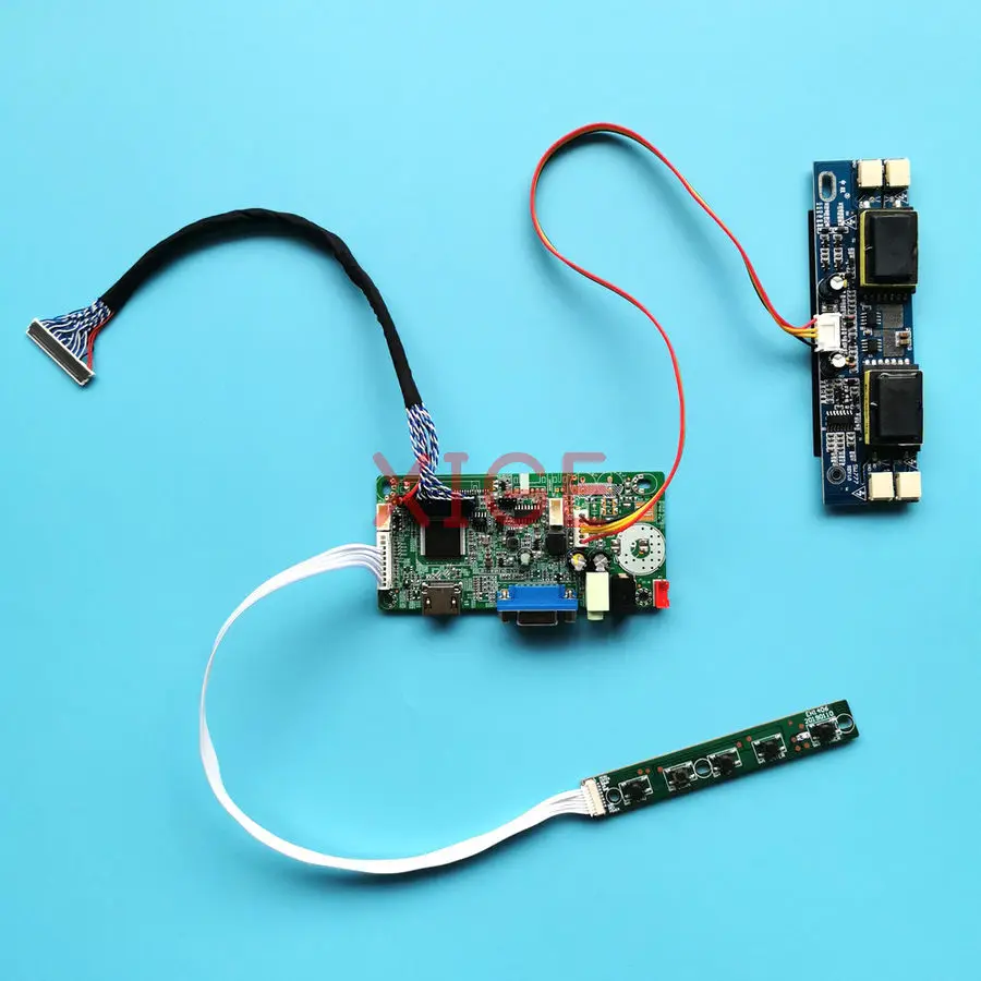 

Display Drive Controller Board Fit CLAA190EA03 PM190SX QD19EL01 TM190SX 1280x1024 VGA+HDMI 30 Pin LVDS 1280*1024 4-CCFL Kit DIY