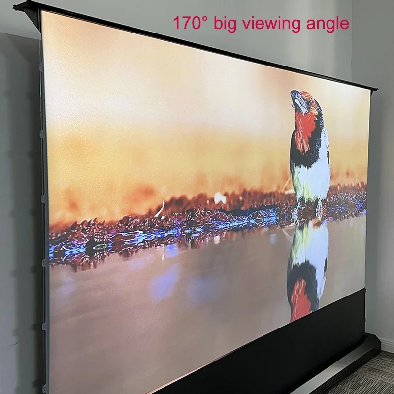 100 بوصة التوتر الكهربائي الطابق ارتفاع ALR/CLR شاشة عرض بمحركات الضوء المحيط رفض لأجهزة العرض UST ثلاثية الأبعاد 4K 8K #5