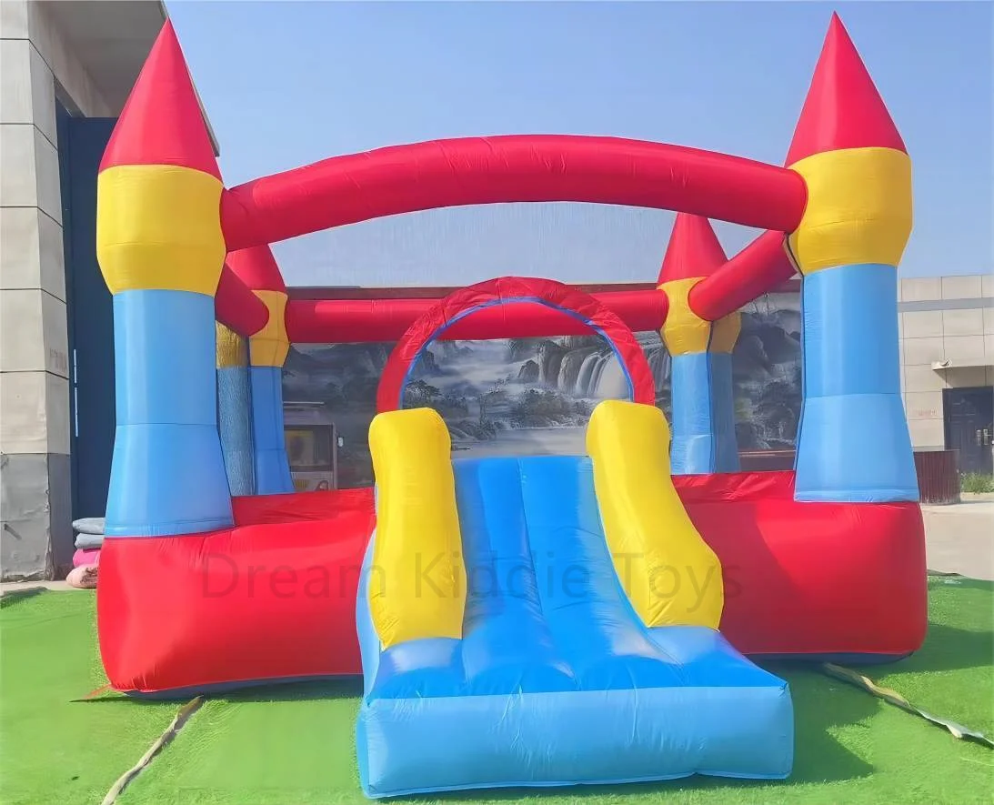 

Hot Sale Inflatable Bounce House With Slide Mini Jumping Castle For Kids Inflatable Bouncer For Party Rental