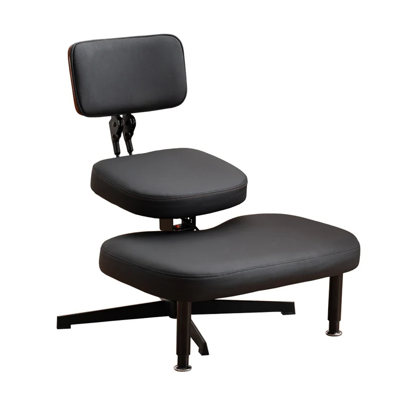

Ergonomic Cross-Legged Kneeling Chair Adjustable Meditation Seat with Backrest Yoga/Posture Correcting Stool Floor Sitting Chair
