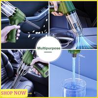 Especial 120W Cordless Air Blower Handheld Portable Air Duster Mini 9000Pa Wireless Car Vacuum Cleaner Cyclonic Suction Home