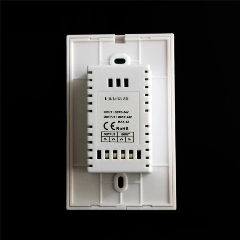 يتكيف مع ضوء LED أحادي اللون ذو الجهد المنخفض القياسي الأمريكي TM06U مع وحدة تحكم يعتم اللوحة الزجاجية التي تعمل باللمس #3